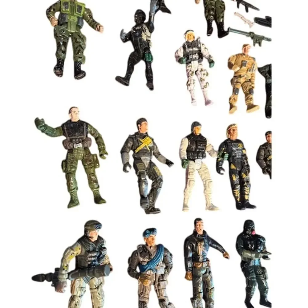 GI Joe Corps Elite Lanyard Action Figures Military and Adventure 50 plus toys